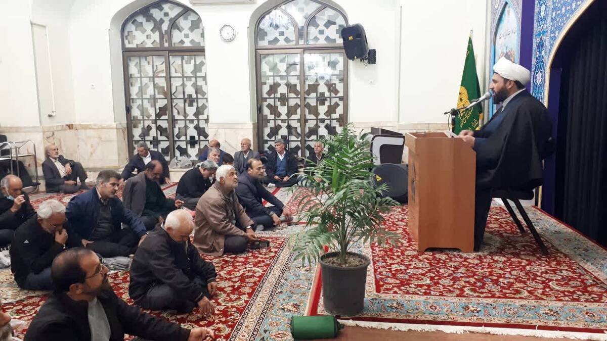 برگزاری مراسم عزاداری وفات حضرت امّ‌البنین(س) در زیارتگاه شهید مدرس