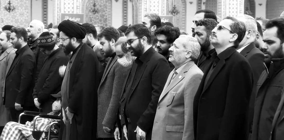 تشییع پیکر خانواده معاون رئیس جمهور در حرم مطهر رضوی