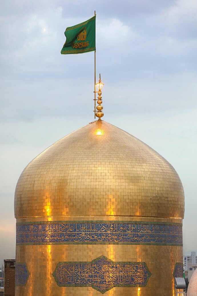 عکس با کیفیت : گنبد امام رضا علیه السلام