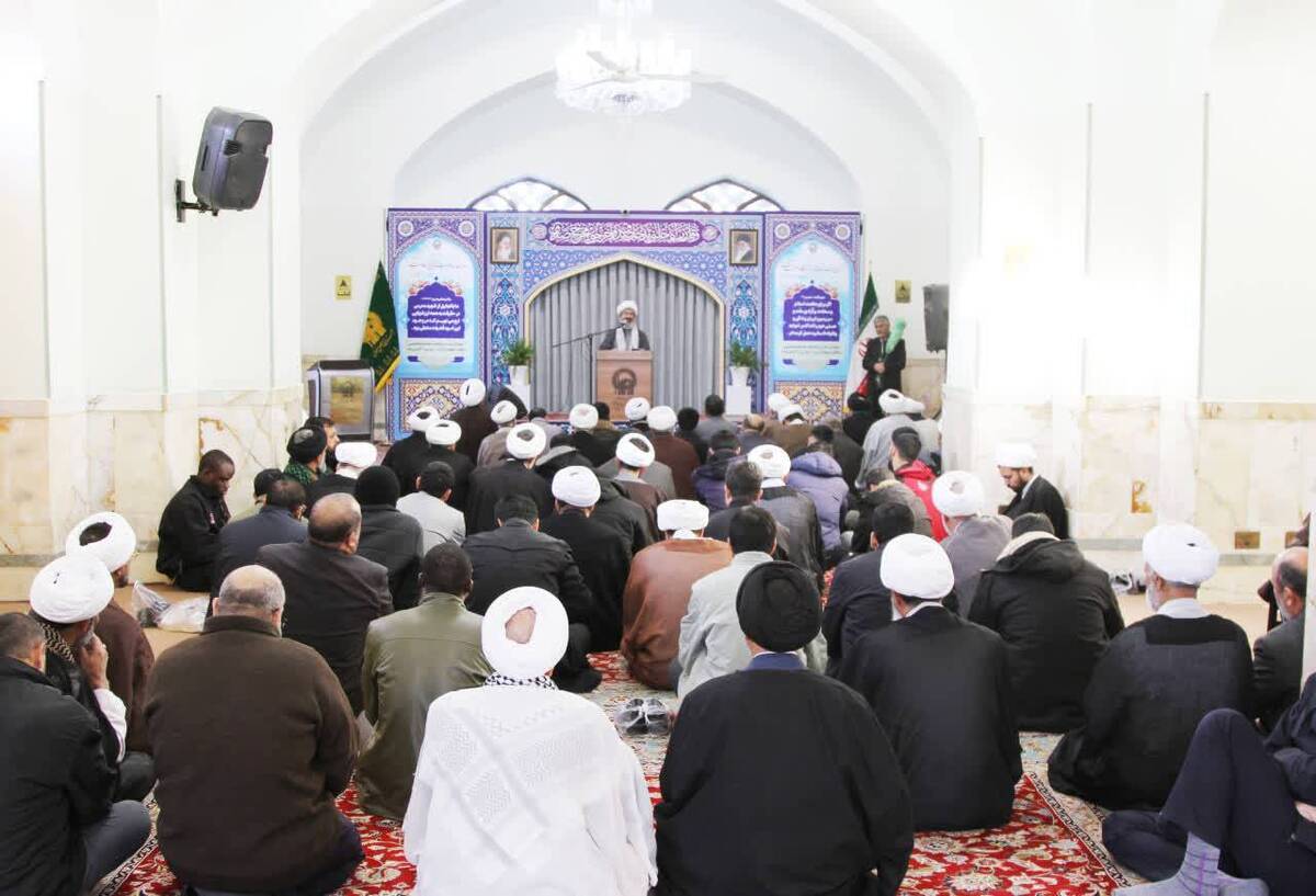 تجدید میثاق طلاب و مبلغان دینی کاشمر با آرمان‌های شهید مدرس