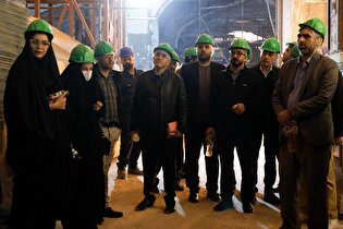 بازدید دانشجویان دکتری دانشگاه امام رضا علیه‌السلام از فعالیت‌های حرم مطهر رضوی