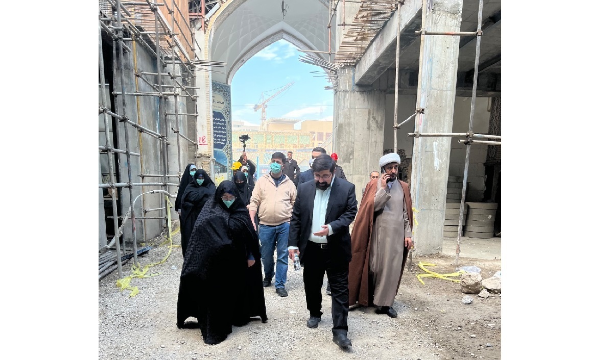 بازدید واقفین خاص از پروژه‌های عمرانی حرم مطهر رضوی