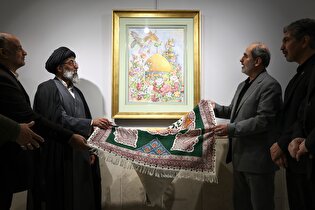 افتتاح نمایشگاه نگارگری خیر کثیر در نگارخانه رضوی