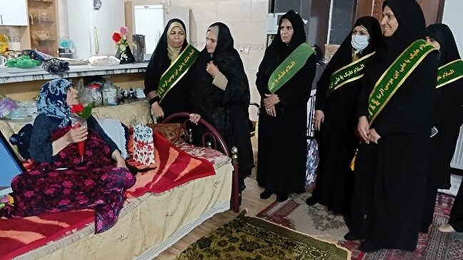 چهارشنبه‌های امام رضایی بم غرق در خدمت