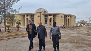 بازدید مدیرعامل بنیاد کرامت از محل احداث مجتمع فرهنگی امام رضا (ع) زاهدان