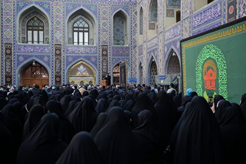 عزاداری هیئت عالم آل محمد در روز شهادت حضرت زهرا سلام الله علیها