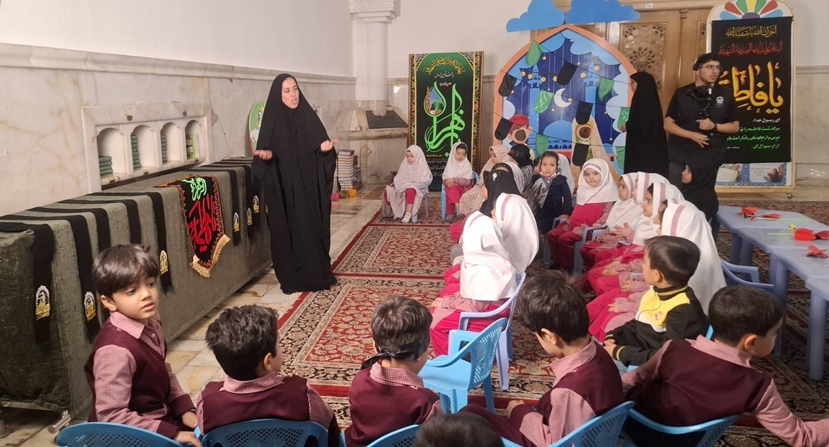 کودکان رضوی میهمان ویژه‌برنامه عزاداری 