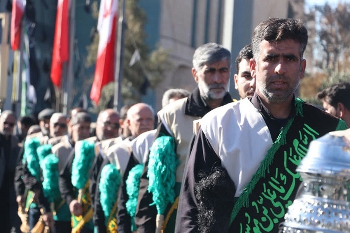 فاطمیه در استان مرکزی رنگ‌وبوی رضوی گرفت