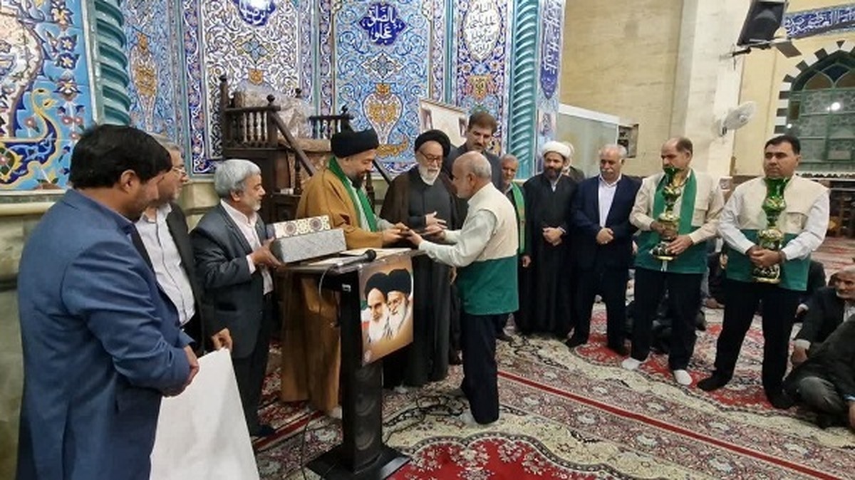 مسئول جدید کانون‌های خدمت رضوی زارچ معرفی شد