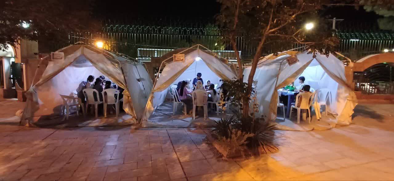 اجرای برنامه دانشآموزی کلاس در میدان در کتابخانه امام رضا (ع) بیرجند اجرای برنامه دانشآموزی کلاس در میدان در کتابخانه امام رضا (ع) بیرجند