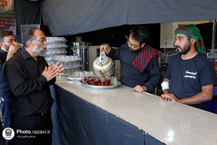زائرین پیاده حضرت رضا(علیه‌السلام) - محور سرخس