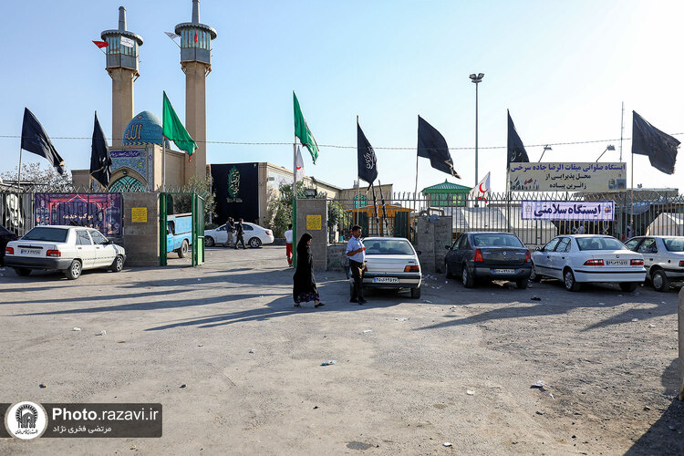 زائرین پیاده حضرت رضا(علیه‌السلام) - محور سرخس