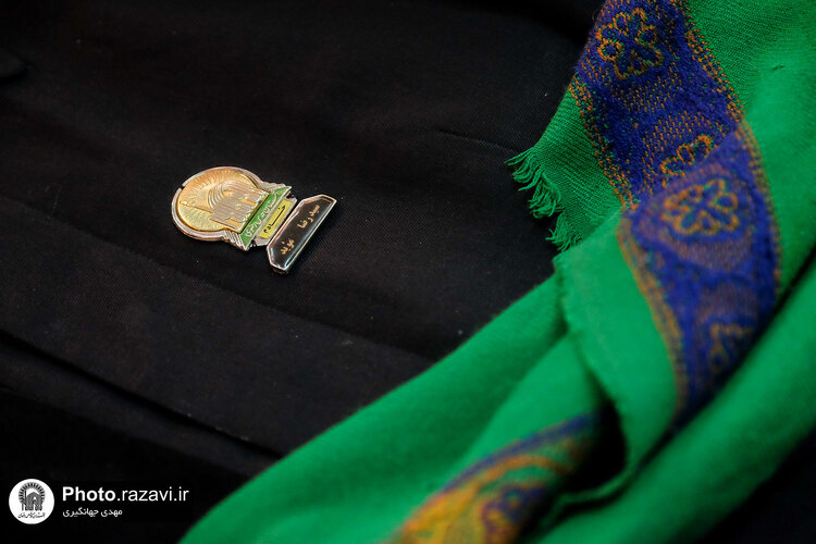 تشییع پیکر حاج سید رضا موید خراسانی در حرم مطهر رضوی