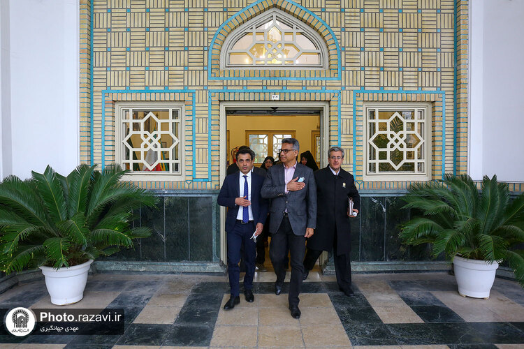 تشرف دبیرکل دولت بلوچستان پاکستان به حرم مطهر رضوی