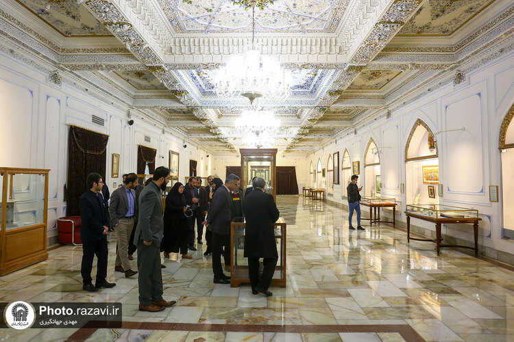 تشرف دبیرکل دولت بلوچستان پاکستان به حرم مطهر رضوی