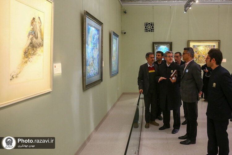 تشرف دبیرکل دولت بلوچستان پاکستان به حرم مطهر رضوی