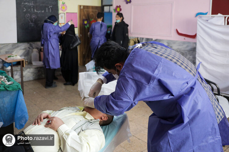 اردوی جهادی پزشکی خادمیاران رضوی