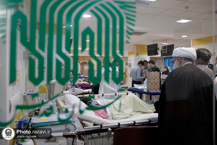 بازدید تولیت آستان قدس رضوی از بیمارستان منتصریه