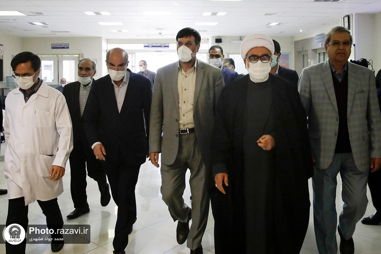 بازدید تولیت آستان قدس رضوی از بیمارستان منتصریه