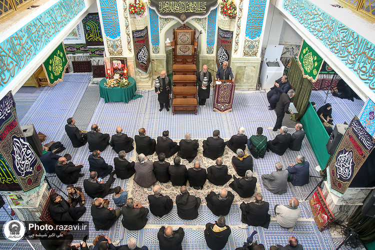 تشرف خدام آستان قدس رضوی به بیت‌الزهرا سلام‌ الله علیها کرمان