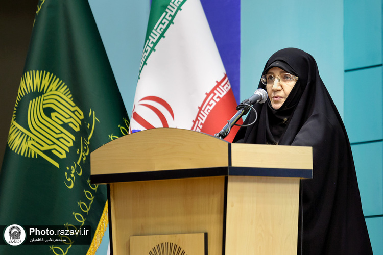 گردهمایی بانوان و خدمه معاونت تبلیغات حرم مطهر رضوی