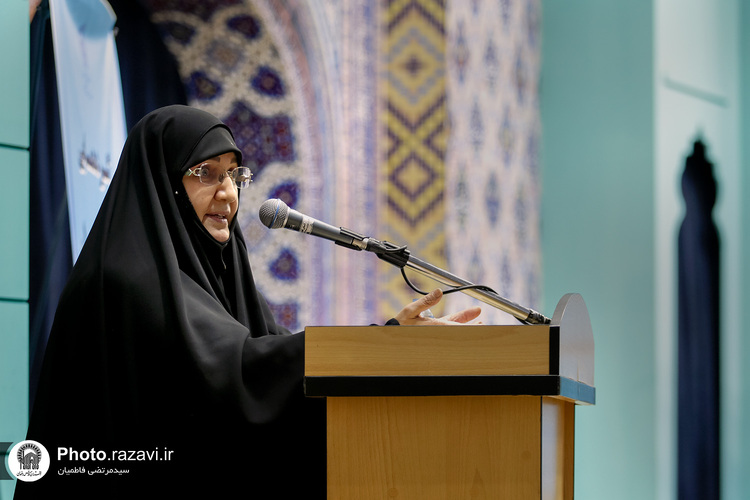 گردهمایی بانوان و خدمه معاونت تبلیغات حرم مطهر رضوی