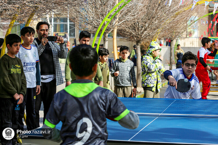 اختتامیه المپیاد ورزشی مدارس ابتدایی پسرانه امام رضا(علیه‌السلام)