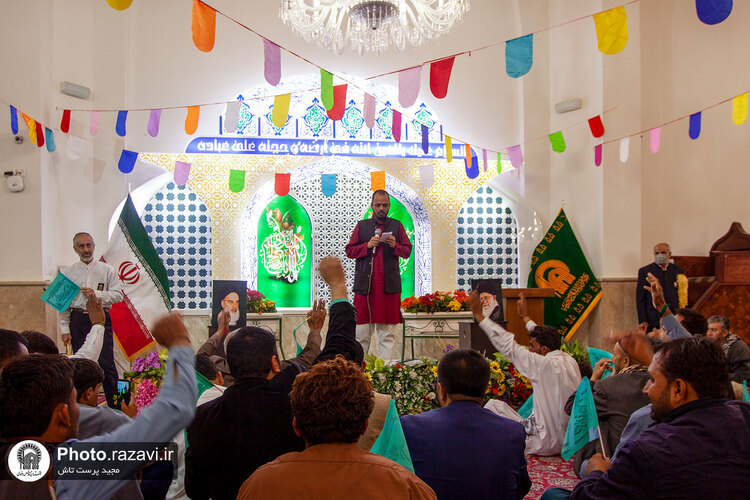 مراسم جشن نیمه شعبان ویژه زائران اردو زبان