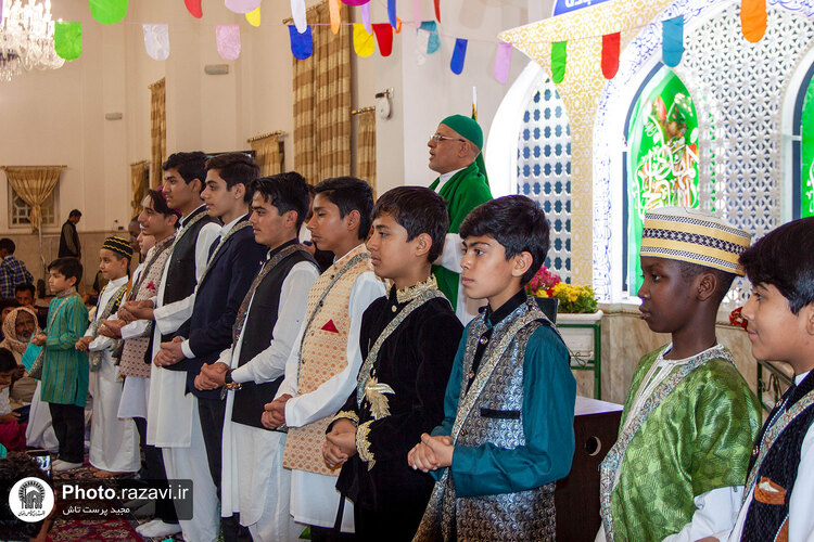 مراسم جشن نیمه شعبان ویژه زائران اردو زبان
