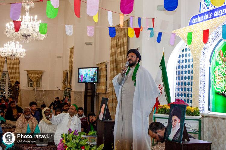 مراسم جشن نیمه شعبان ویژه زائران اردو زبان