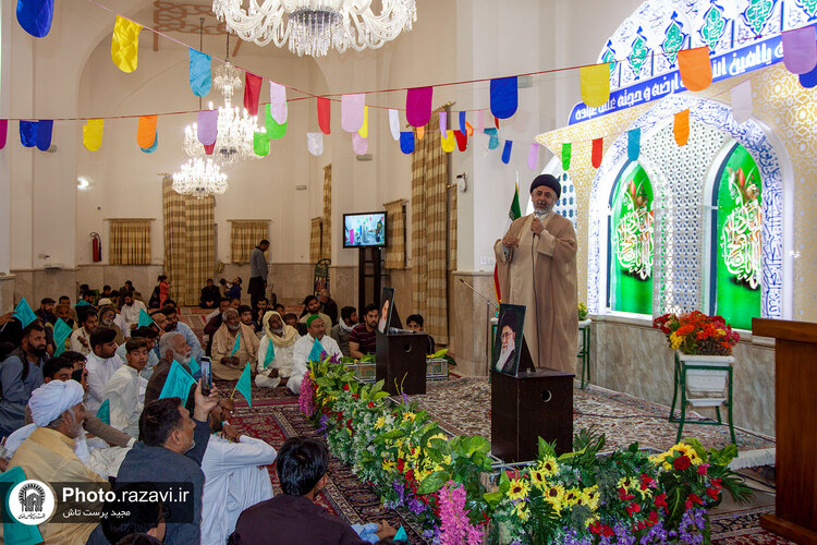 مراسم جشن نیمه شعبان ویژه زائران اردو زبان