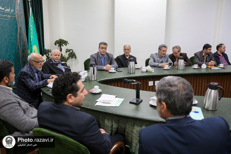 رونمایی از تمبرهای اعیاد شعبانیه در موزه حرم مطهر رضوی