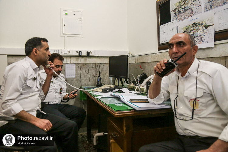 ارائه خدمات پزشکی به زائران حرم مطهر رضوی