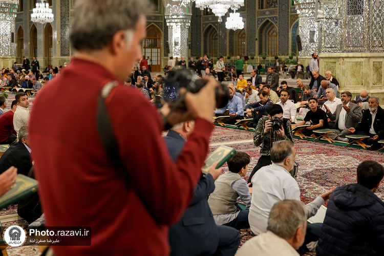 پوشش رسانه‌ای برنامه‌های حرم مطهر رضوی در ماه مبارک رمضان