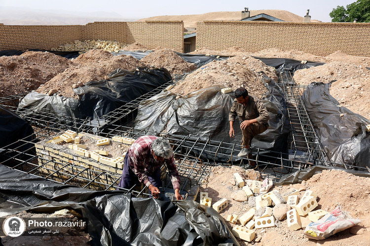 بازدید فرماندار و مدیران اجرایی شهر مشهد از روند خدمت‌رسانی آستان قدس رضوی در روستای هندل آباد