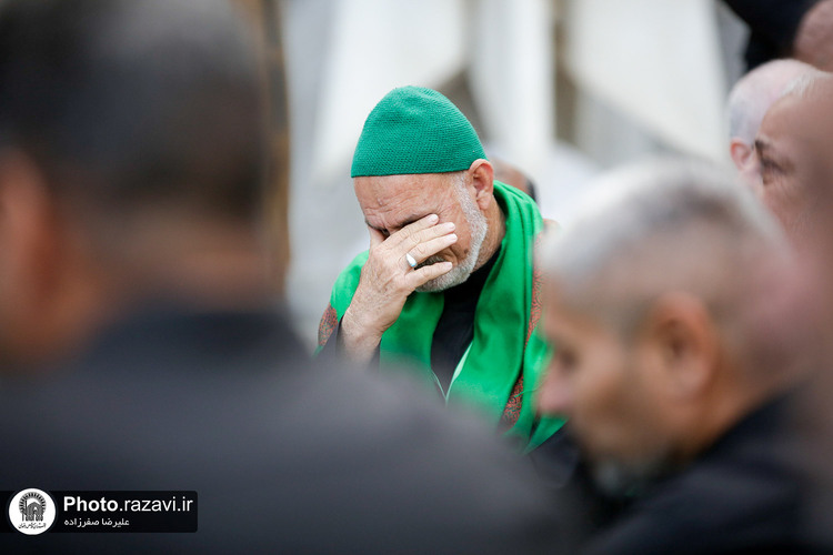 تشرف کاروان موکب‌داران عراقی به حرم مطهر رضوی