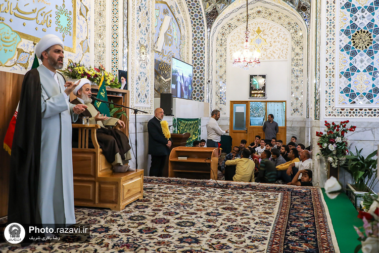 مراسم جشن میلاد امام رضا(علیه‌السلام) ویژه ناشنوایان