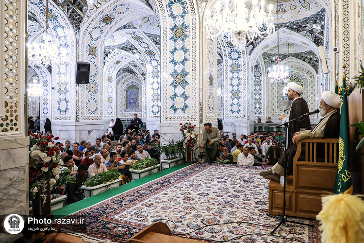 مراسم جشن میلاد امام رضا(علیه‌السلام) ویژه ناشنوایان