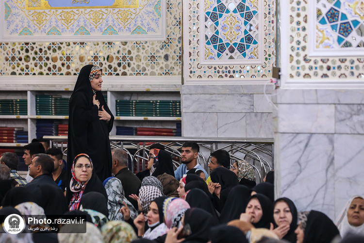 مراسم جشن میلاد امام رضا(علیه‌السلام) ویژه ناشنوایان