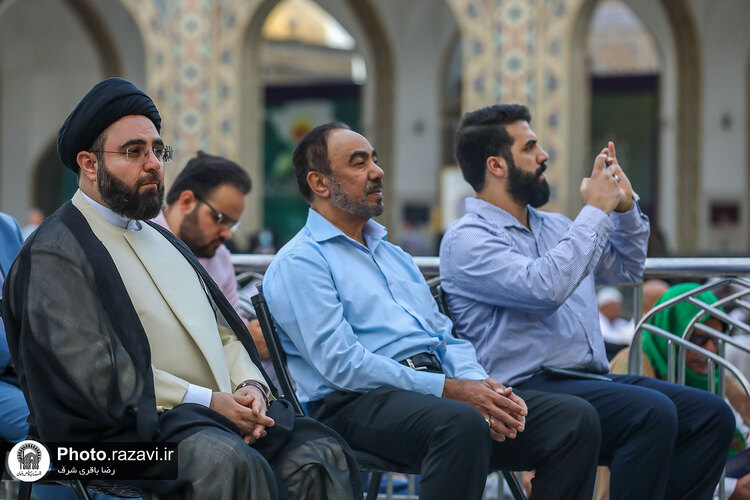 اختتامیه نمایشگاه عش‌الولایه در حرم مطهر رضوی