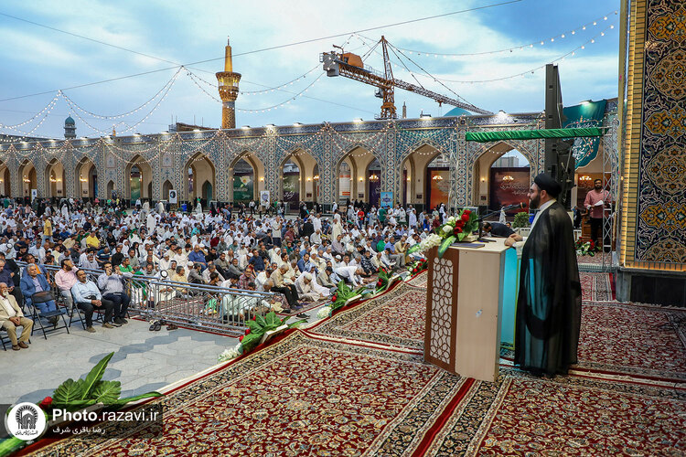 اختتامیه نمایشگاه عش‌الولایه در حرم مطهر رضوی