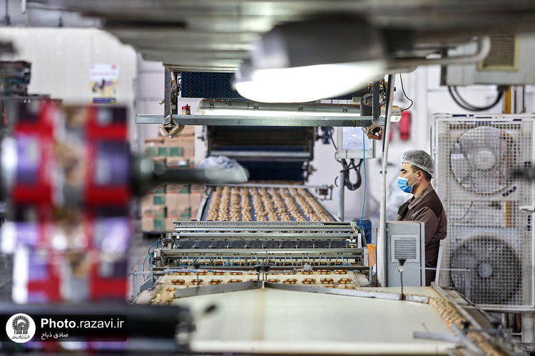 بازدید جمعی از خادمین و خادمیاران حرم مطهر از شرکت نان قدس رضوی