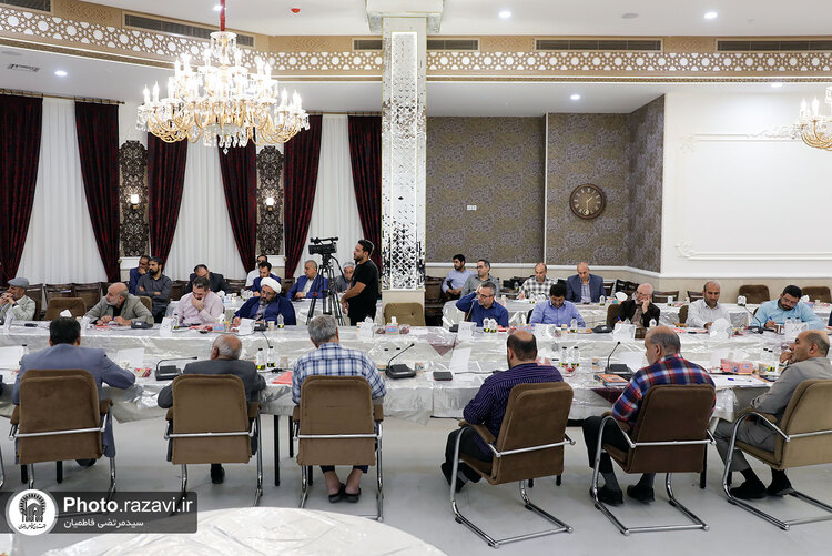 گردهمایی مدیران کانون‌های خدمت رضوی با مسئولین آستان قدس رضوی