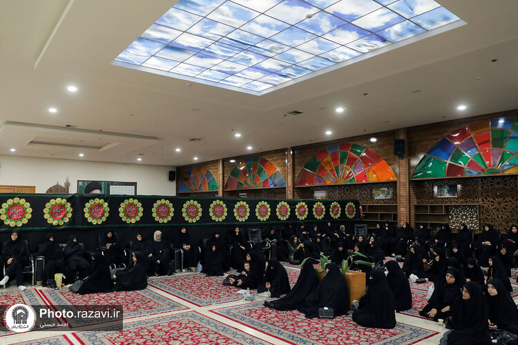 مراسم عزاداری دهه اول محرم در اردوگاه باغ خاتون