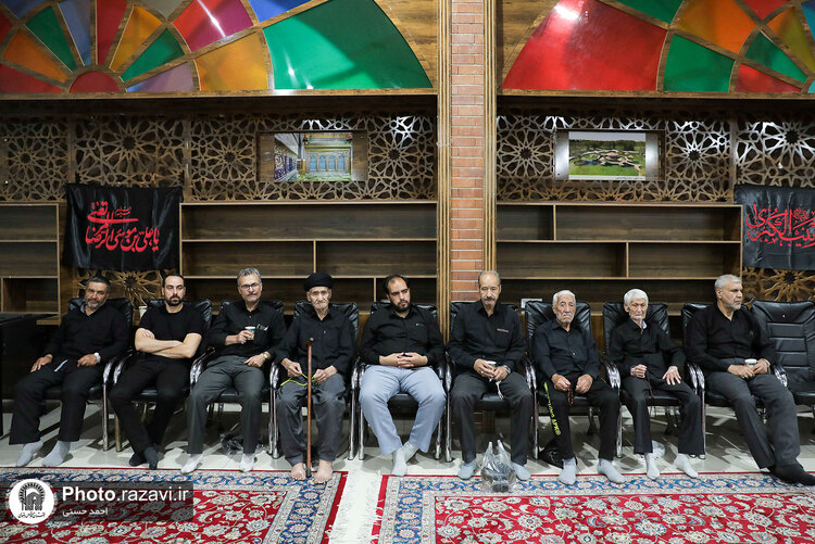 مراسم عزاداری دهه اول محرم در اردوگاه باغ خاتون