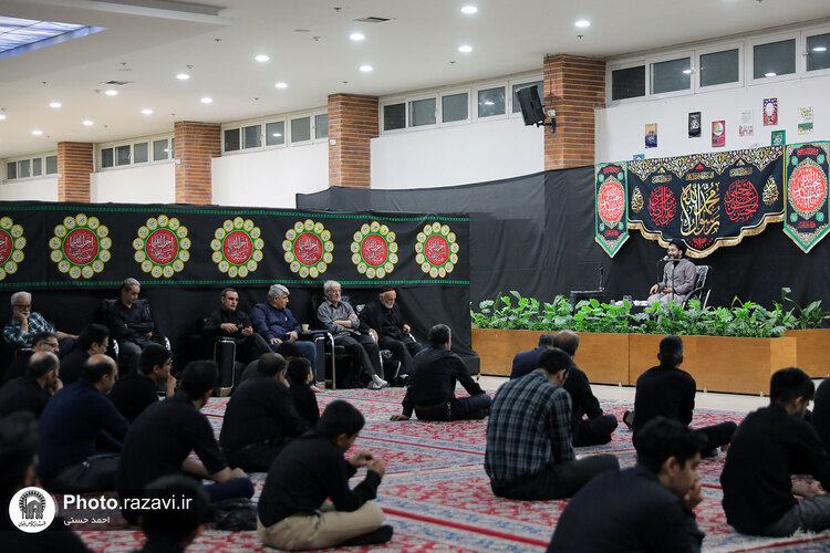 مراسم عزاداری دهه اول محرم در اردوگاه باغ خاتون