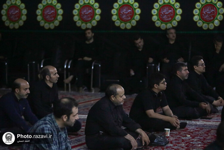 مراسم عزاداری دهه اول محرم در اردوگاه باغ خاتون
