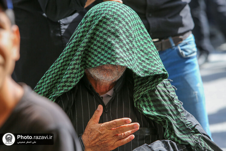 عزاداری روز تاسوعای حسینی در حرم مطهر رضوی