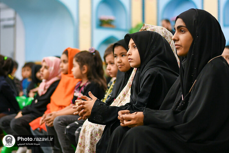 عزاداری کودکان رضوی در رثای حضرت سیدالشهدا علیه السلام