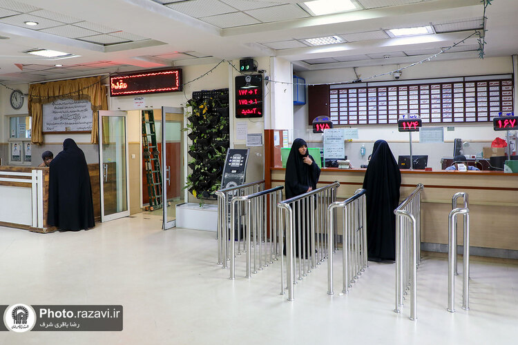 خدمت رسانی پایگاه‌های فوریت‌های پزشکی حرم مطهر رضوی